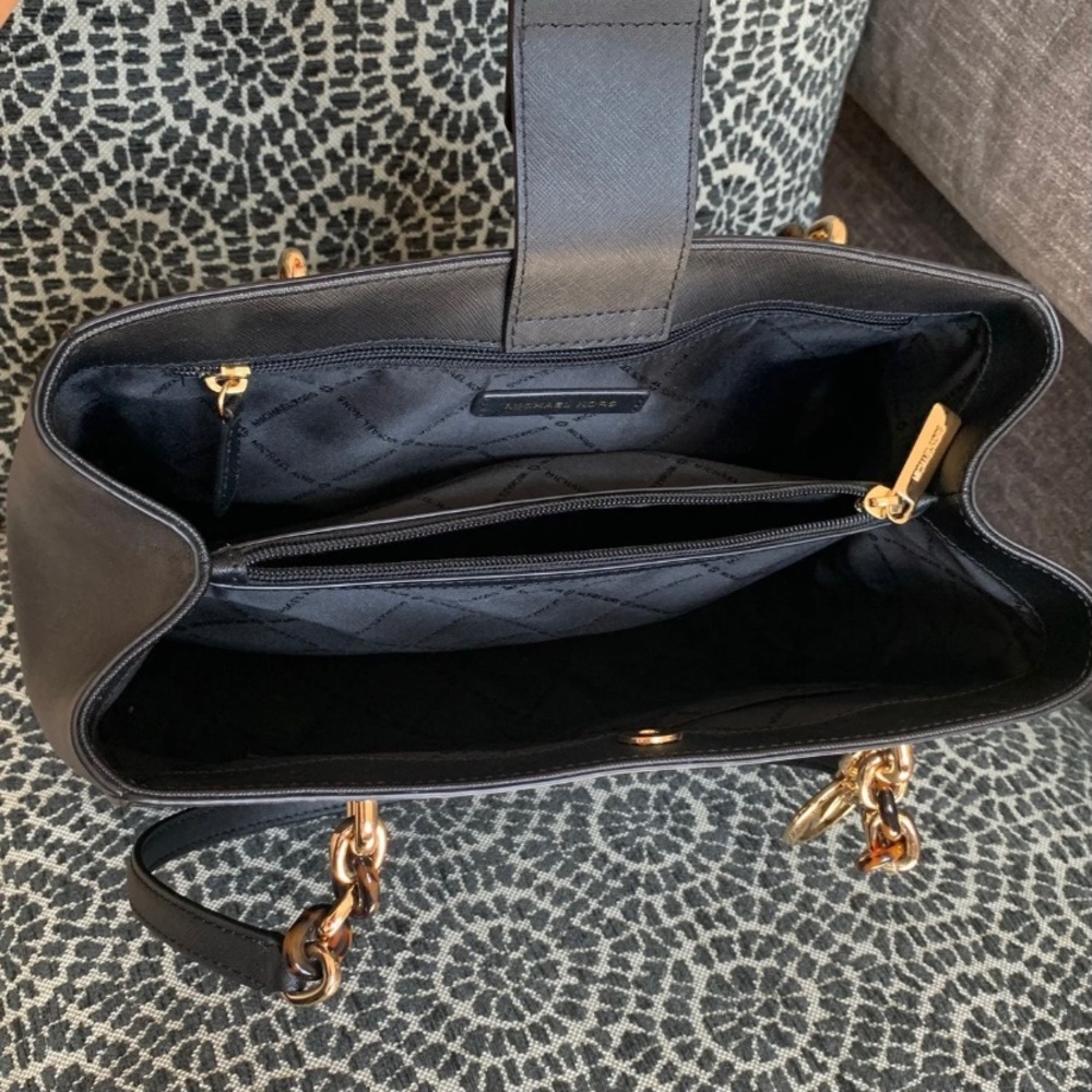 Michael Kors Sofia Large Leather Tote/Shoulder Ba… - image 6